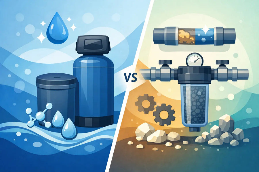 Water Softener vs Scale Inhibitor