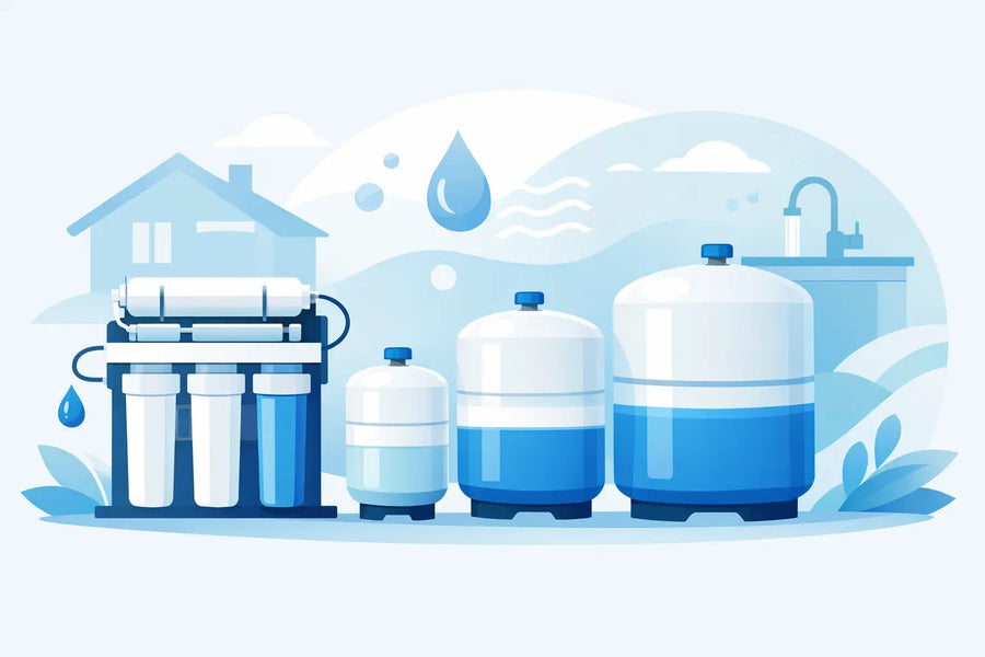 Reverse Osmosis Tank Sizing Guide for Homes