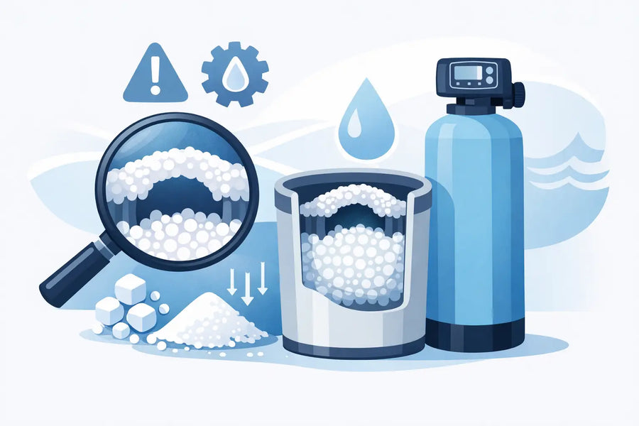 How to Reduce Salt Bridging in Water Softeners