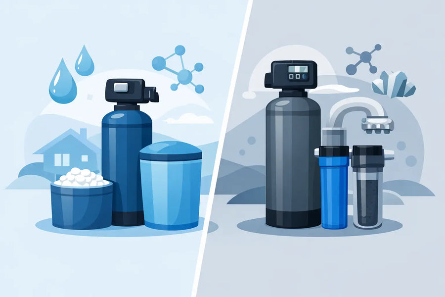 Softeners Versus Conditioners for Hard Water