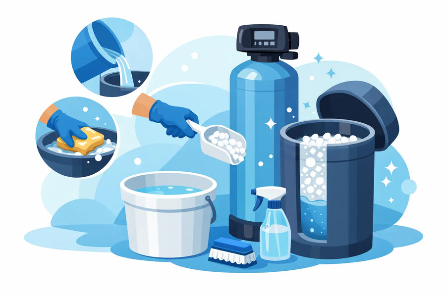 How to Clean a Softener Brine Tank Properly