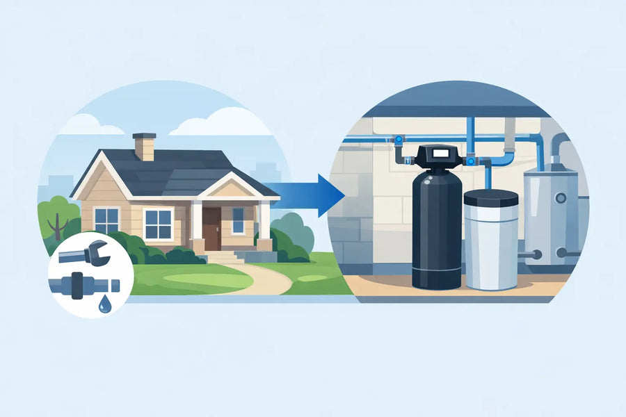 Older Property Softener Retrofit Example