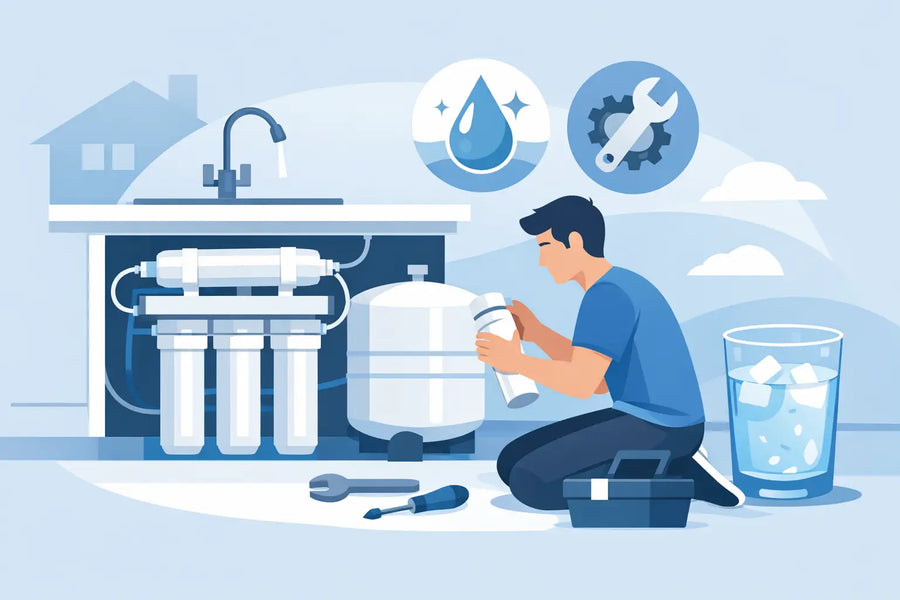 A Guide to Reverse Osmosis Maintenance at Home