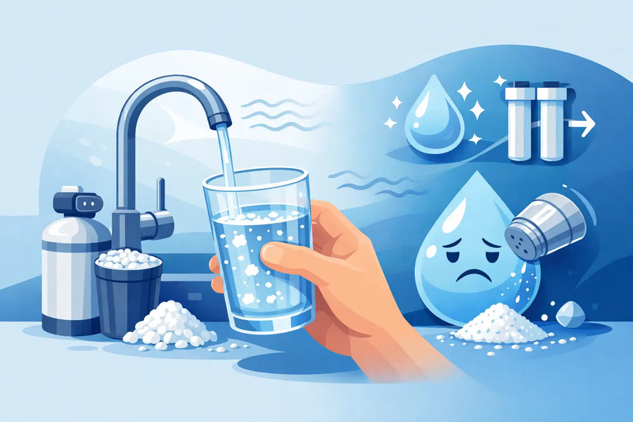 Should Softened Water Taste Salty and What to Do
