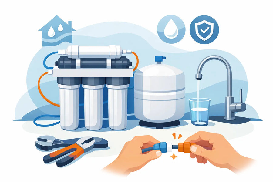 How to Connect a Reverse Osmosis Unit Safely