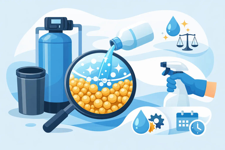 When Should You Use a Softener Resin Cleaner?