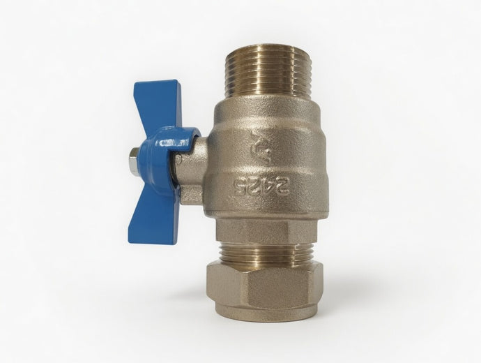 22mm Water Softener Isolation Valve (single)