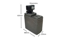 Water softener electronic meter control dimensions.