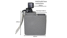 Water softener electronic meter control dimensions.