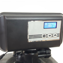 Water softener electronic meter control fascia.